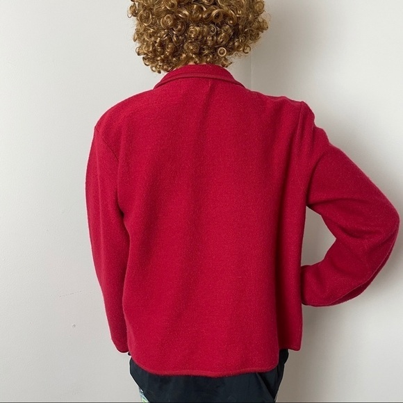 Woolrich Vintage Red/Ruby Jacket/Blazer Size Medium - Picture 7 of 14